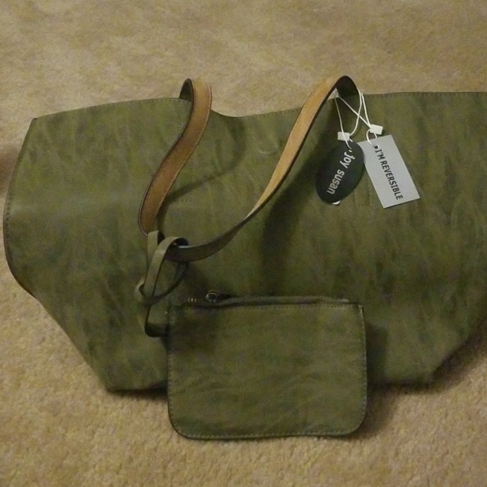 Joy Susan reversible tote